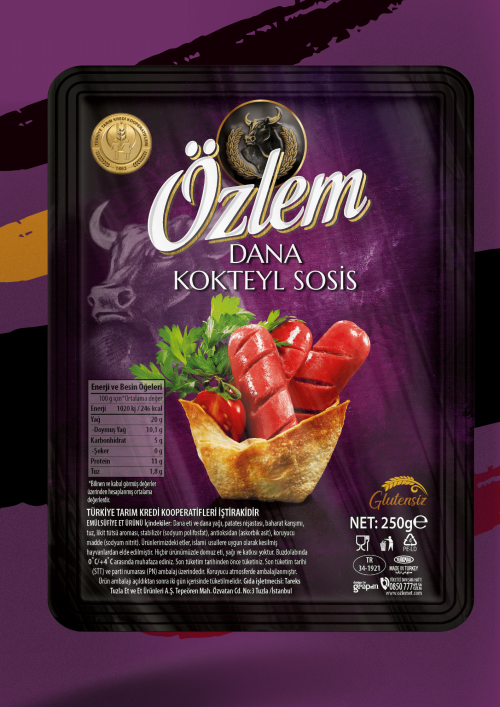 Dana Kokteyl Sosis 250G