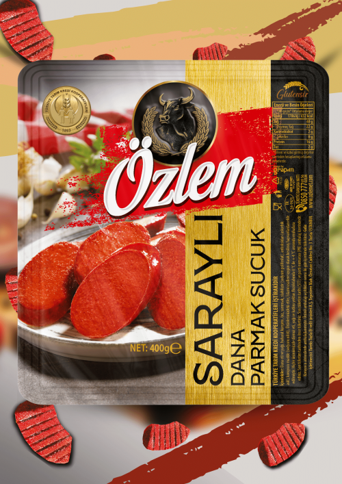 Saraylı Dana Parmak Sucuk 400G